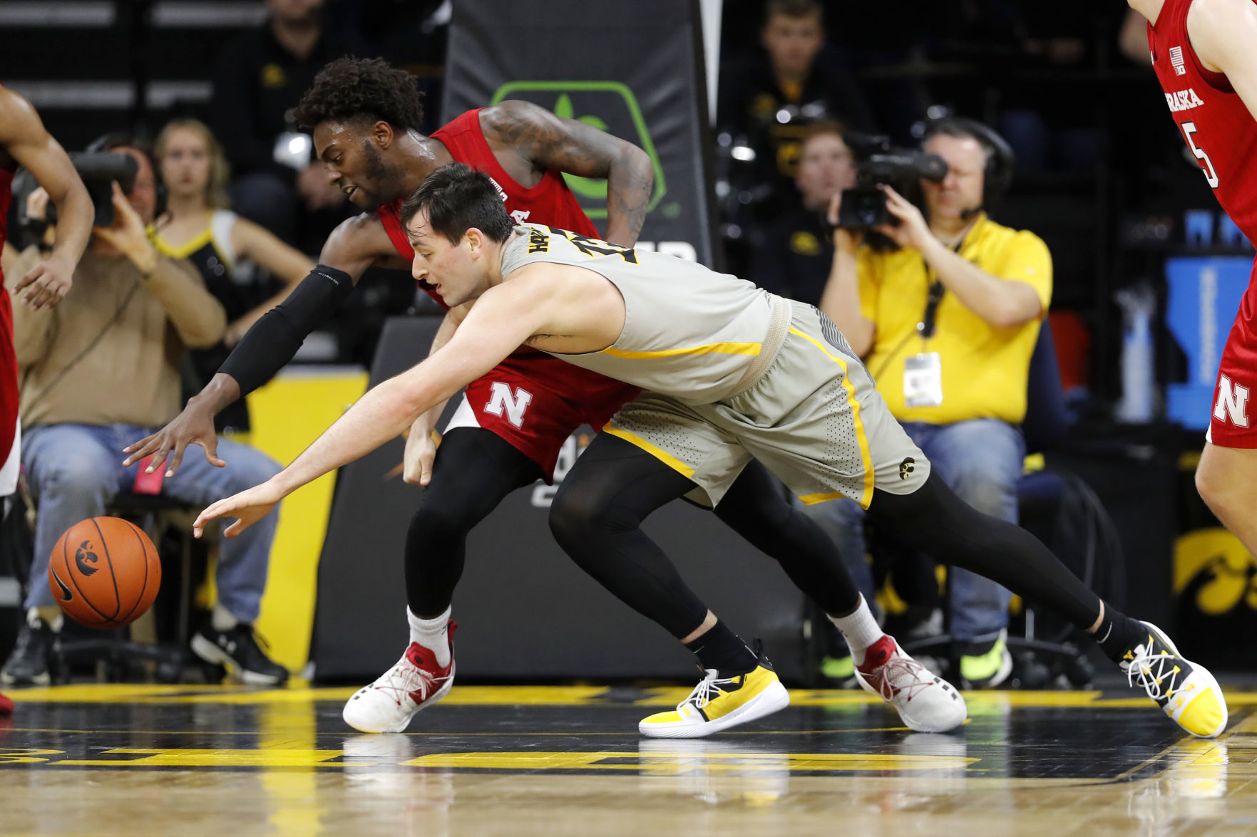 Nebraska Iowa Basketball